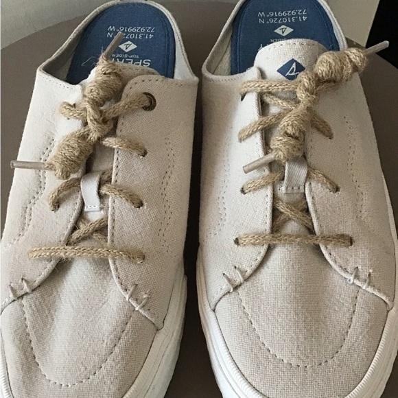 NWOT Sperry Top-Siders Crest Vibe Platform Resort Mules - Picture 3 of 8